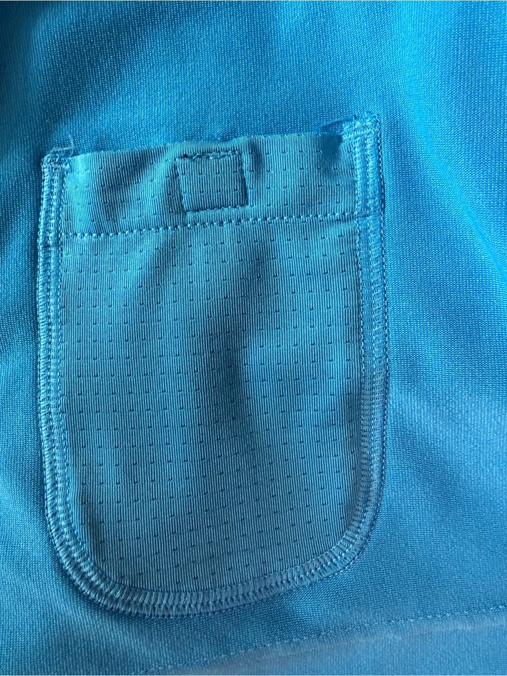 adidas Black & Light Blue Athletic Skort with Blue Logo and Built In Shorts - Picture 7 of 7